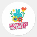 Search for make love not war stickers Flowers