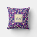 Search for purple flower pillows Unique