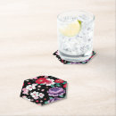 Recherche de kimono dessous de verres Fleurs