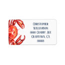 Search for crab return address labels Ocean