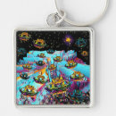 Search for fantasy science fiction keychains Ufo