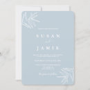 Search for fine invitations Blue