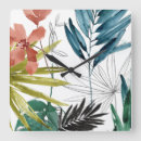 Recherche de fleurs tropicales horloges Verdure