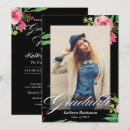 Search for pink black graduation invitations Class of 2024
