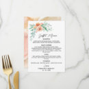 Search for buffet wedding menus Watercolor