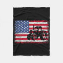Search for blue tractor blankets Red white blue