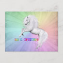 Search for fantasy creatures postcards Horse