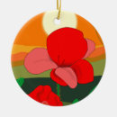 Search for poppies ornaments Colourful