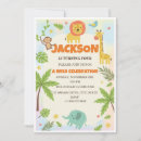 Search for jungle birthday invitations Tropical greenery