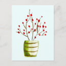 Recherche de pomme mignonne cartes postales Aquarelle