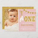 Search for 1st birthday ballerina Pink and gold