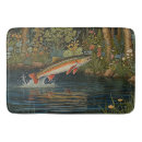 Search for fish fishing fisherman bath mats Rustic