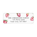 Search for strawberry return address labels Girl