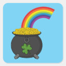 Search for cartoon gold stickers Pot of gold