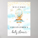 Search for hot air balloon welcome signs Watercolor