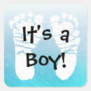 Search for aqua blue baby shower stickers Boy