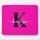 Recherche de rose tapis souris Initiale
