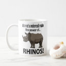 Search for rhino mugs Funny