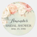 Search for roses bridal shower stickers Feminine