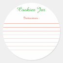 Search for cookie jars stickers Red