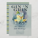 Recherche de gin invitations Cocktails