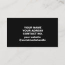 Search for red white blue business cards Minimal