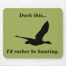 Recherche de canard drôle tapis souris Chasseur
