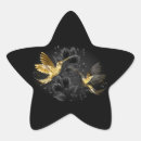 Search for hummingbirds stickers Black