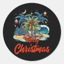 Search for merry christmas in hawaiian stickers Tropical