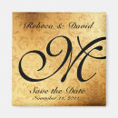 Search for damask monogram magnets Gold