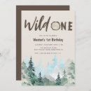 Search for rustic 1st birthday invitations Winter