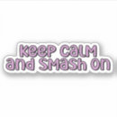 Search for keep calm template stickers Typography