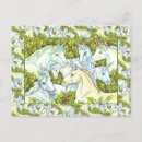 Recherche de poney de peinture cartes postales Équine