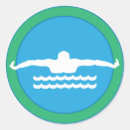 Search for blue water stickers Swim