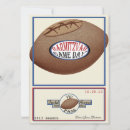 Search for football field invitations Vintage