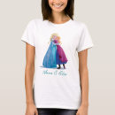 Search for disney frozen anna and elsa tshirts Elsa the snow queen