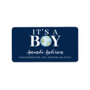 Search for galaxy return address labels Blue