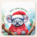 Recherche de australien dessous de verres Chapeau santa