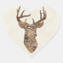 Search for deer wedding stickers Country