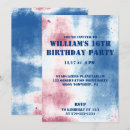 Search for soldier birthday invitations Red white and blue