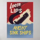 Search for loose lips sink ships posters Ww2