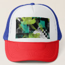 Search for red square hats Illustration