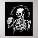 Search for gothic heart posters Skull