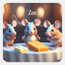 Recherche de souris fromage autocollants Animal