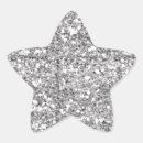 Search for shiny glitter stickers Silver