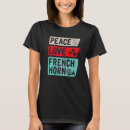 Recherche de french horn tshirts Joueur