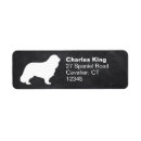 Search for spaniel return address labels Cavie