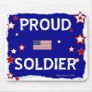 Search for soldier mousepads Proud