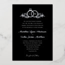 Recherche de manuscrit de silver invitations Simple