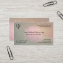 Search for psychologist business cards Doctor
